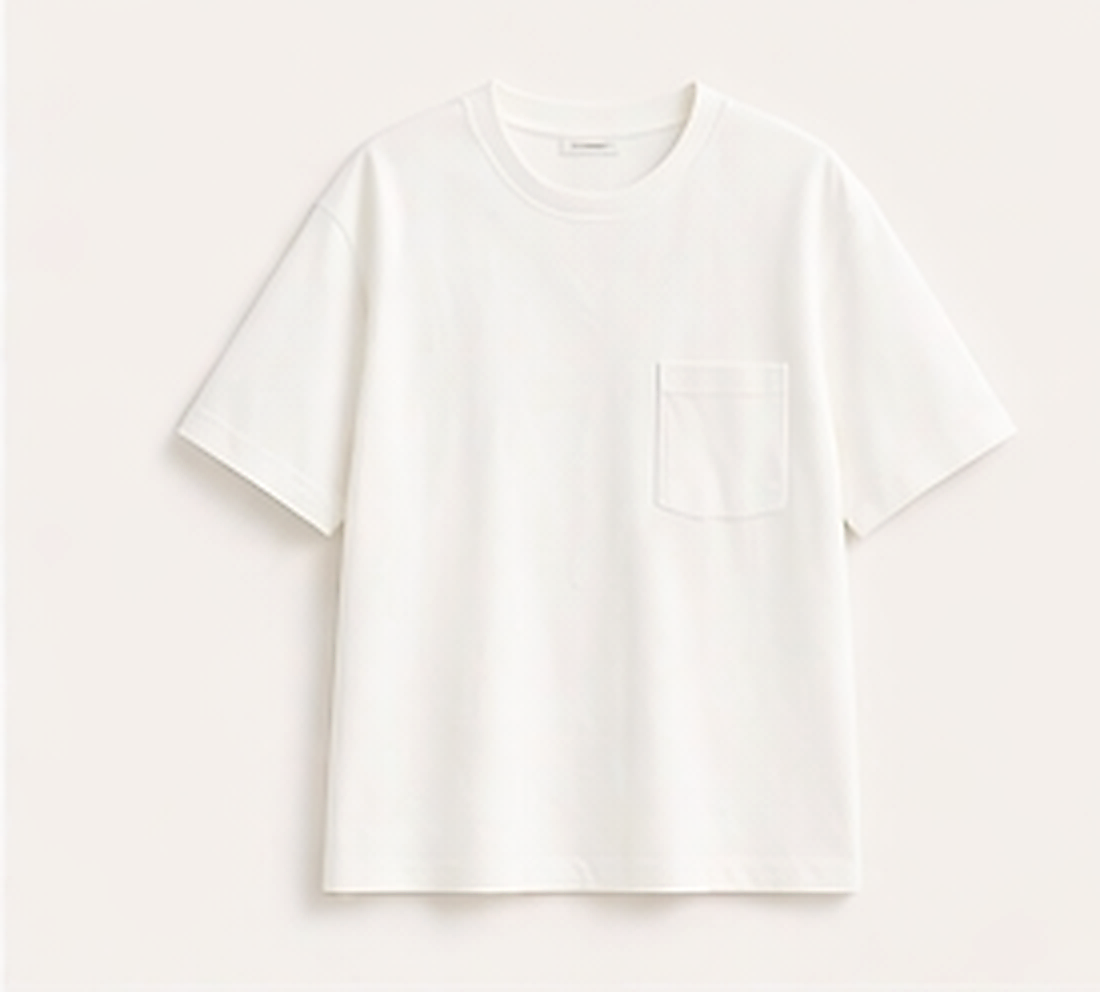 ベーシックTシャツ(ホワイト)